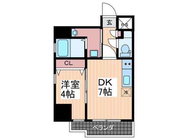 Katayama BLDG 25の物件間取画像